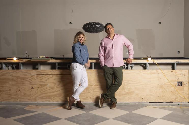 two people posing