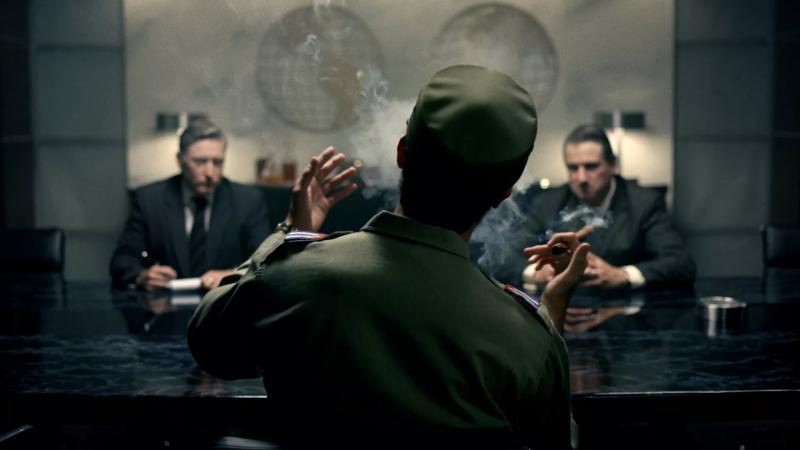 Still from the documentary series Mafia Spies