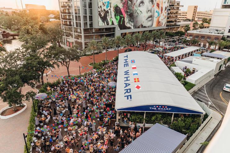 an outdoor venue