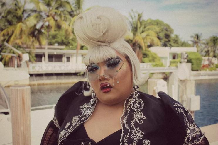 Portrait of drag queen Yoko Oso