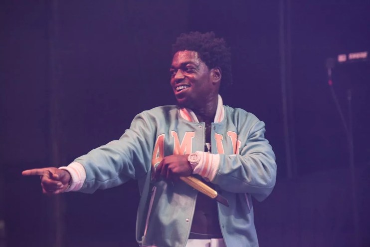 Kodak Black performing at the James L. Knight Center in Miami