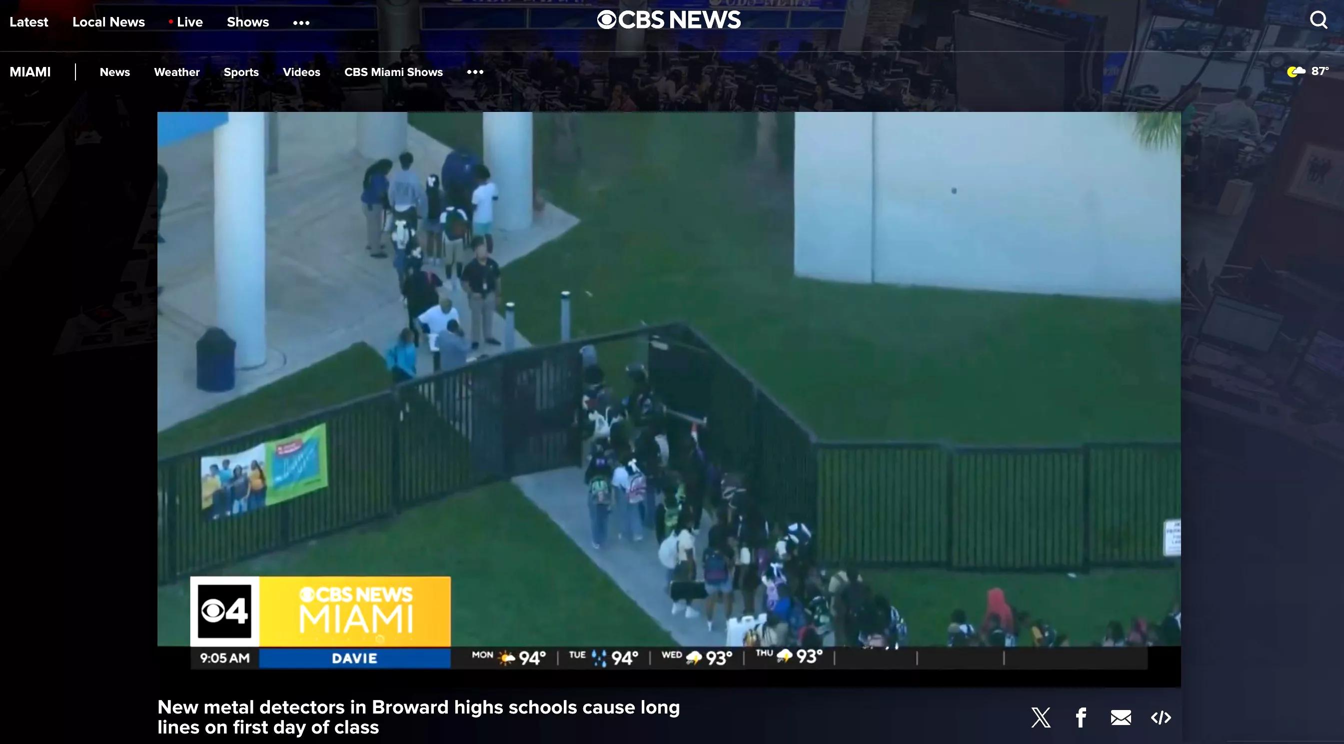 a screenshot from a TV news broadcast
