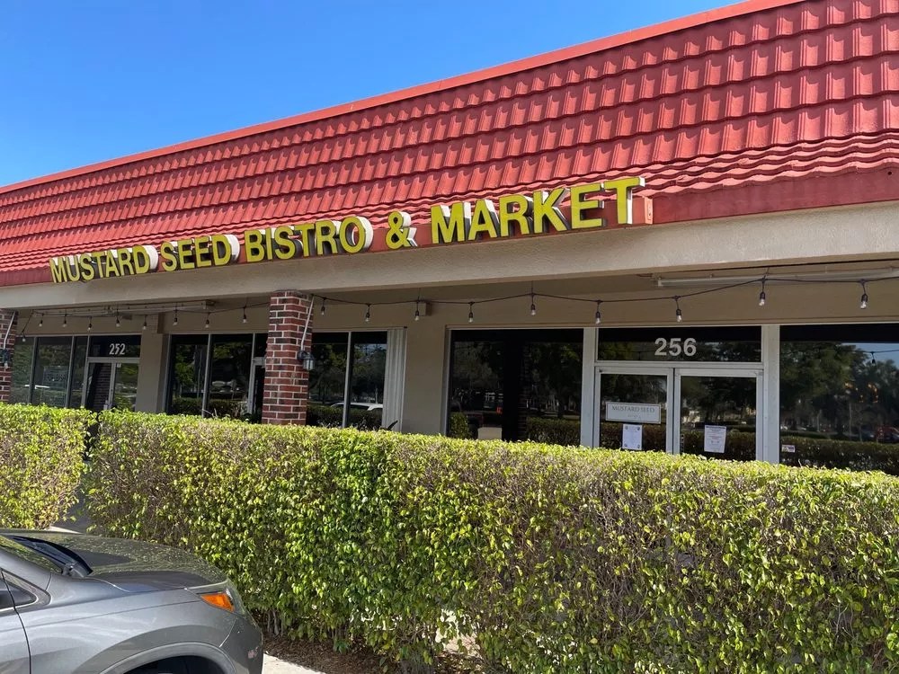 a restaurant exterior