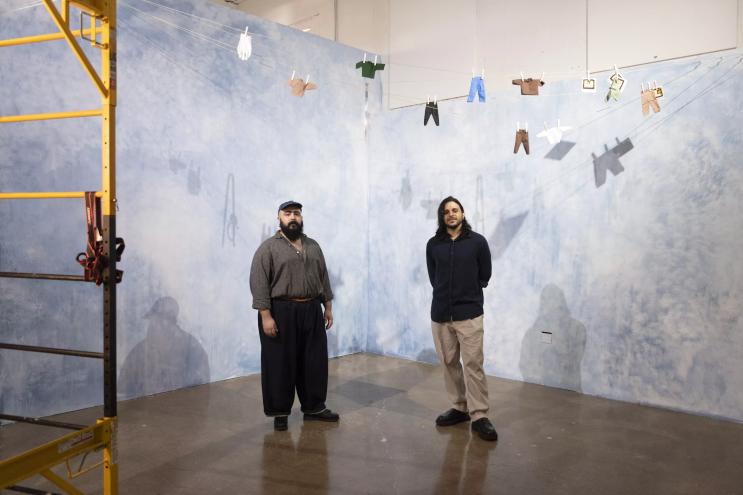 Portrait of Adrian Rivera and Daniel Almeida