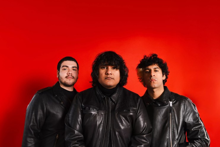 Portrait of the three members of the Red Pears