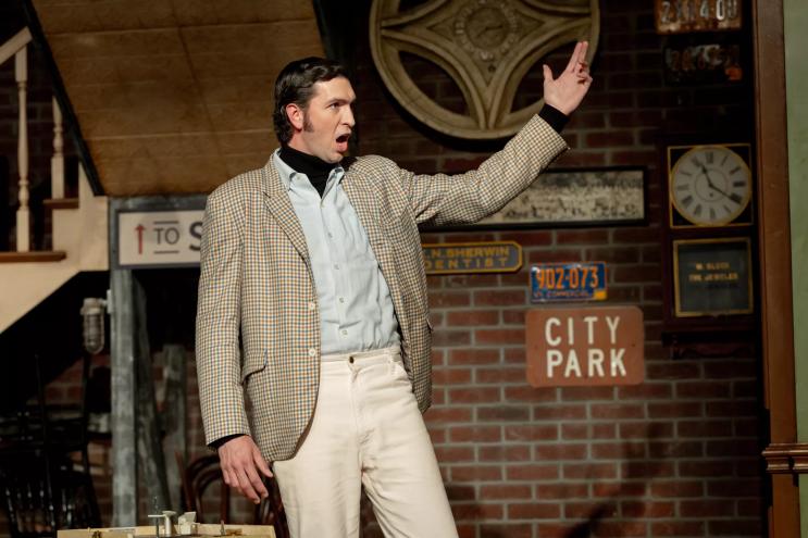 Still of Nicholas Braun as Andy Kaufman in Saturday Night