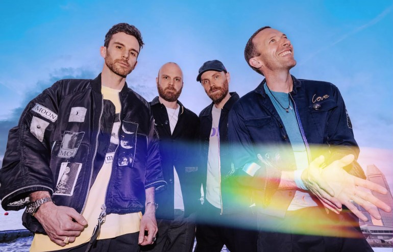 Portrait of Coldplay