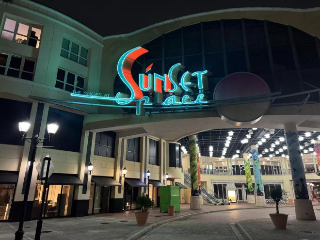 a shopping mall
