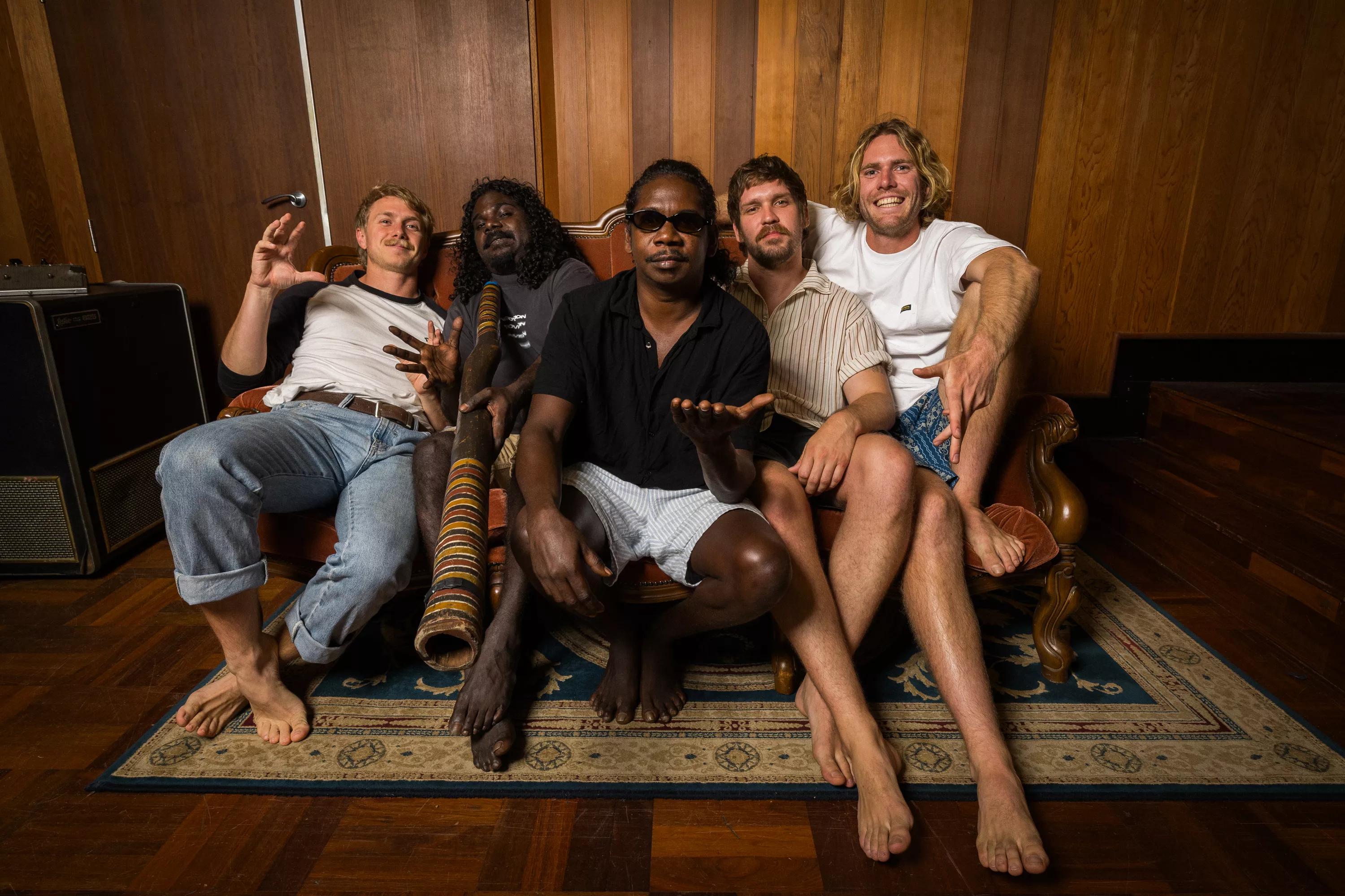 The members of King Stingray