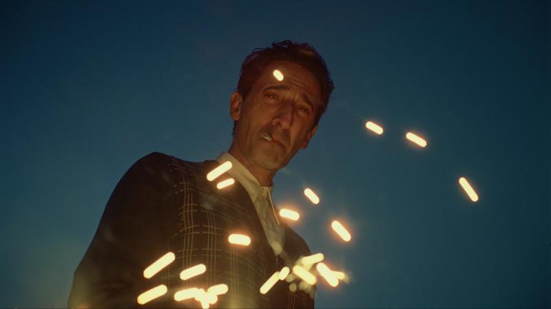 Still of Adrien Brody in The Brutalist