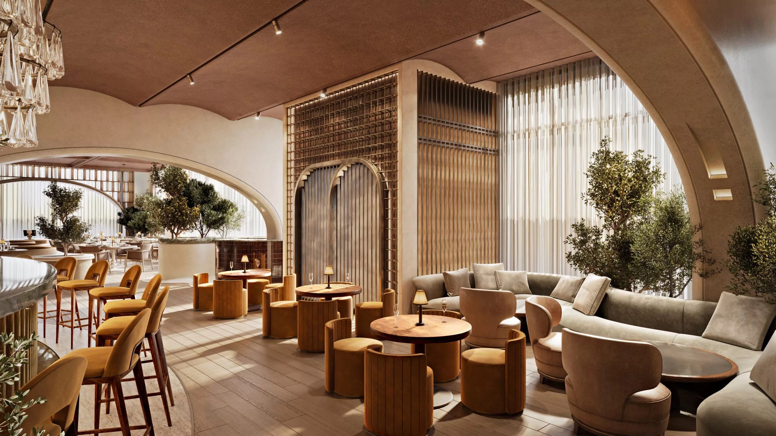 a restaurant