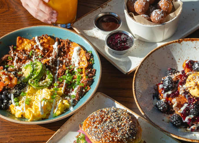 breakfast spread