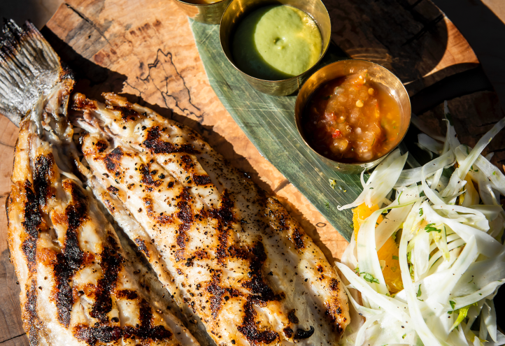 fish and sauces