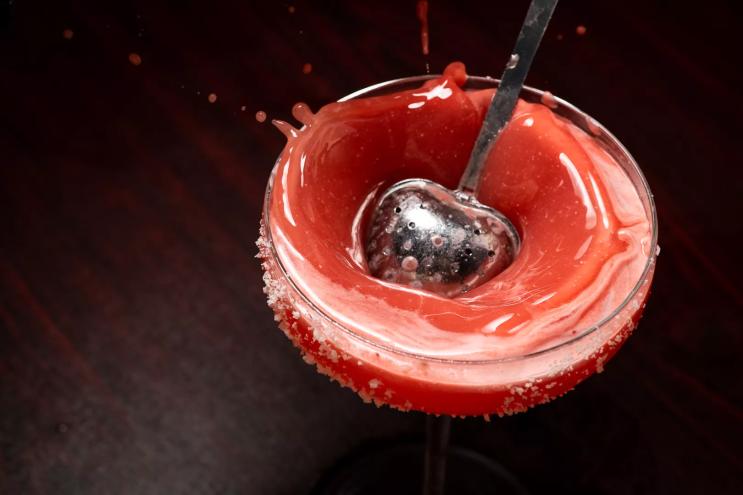 a cocktail splash