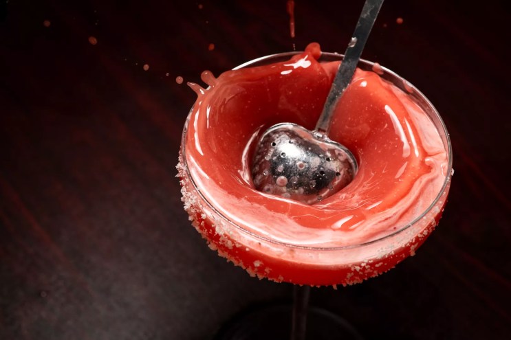 a cocktail splash