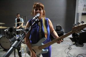 Maitejosune Urrechaga and Tony Kapel performing at the International Noise Conference