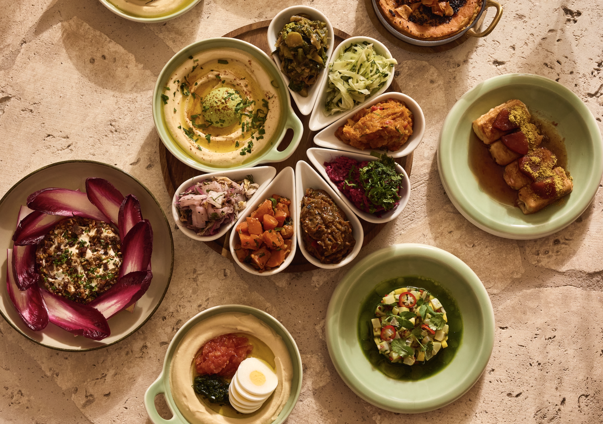 platters of food