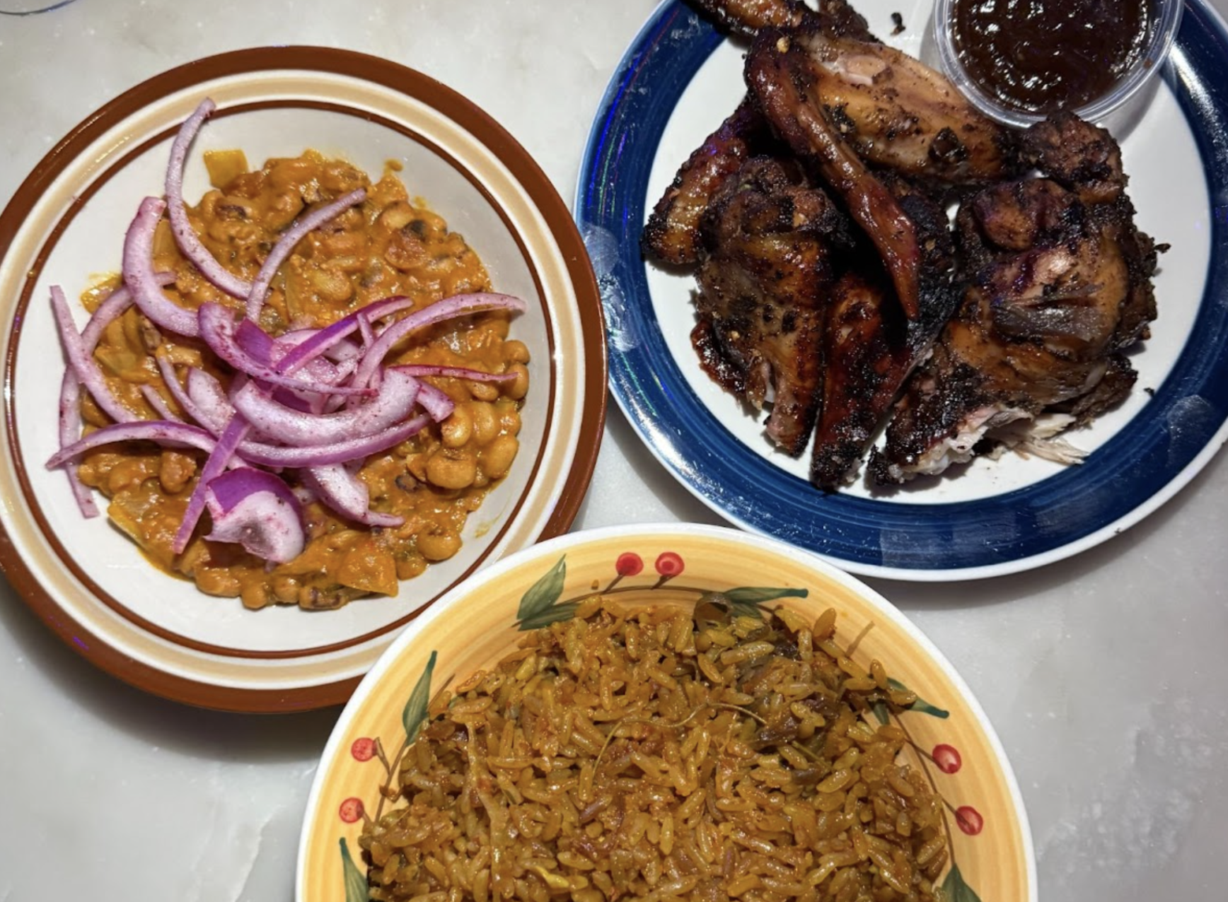 dishes of plates