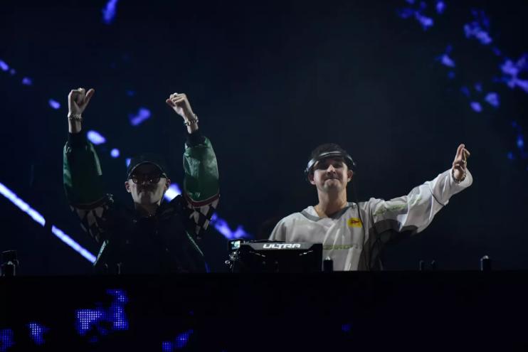 Dom Dolla and John Summit at Ultra Music Festival