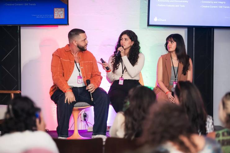 Panel at Unsin Music Conference & Festival in Miami
