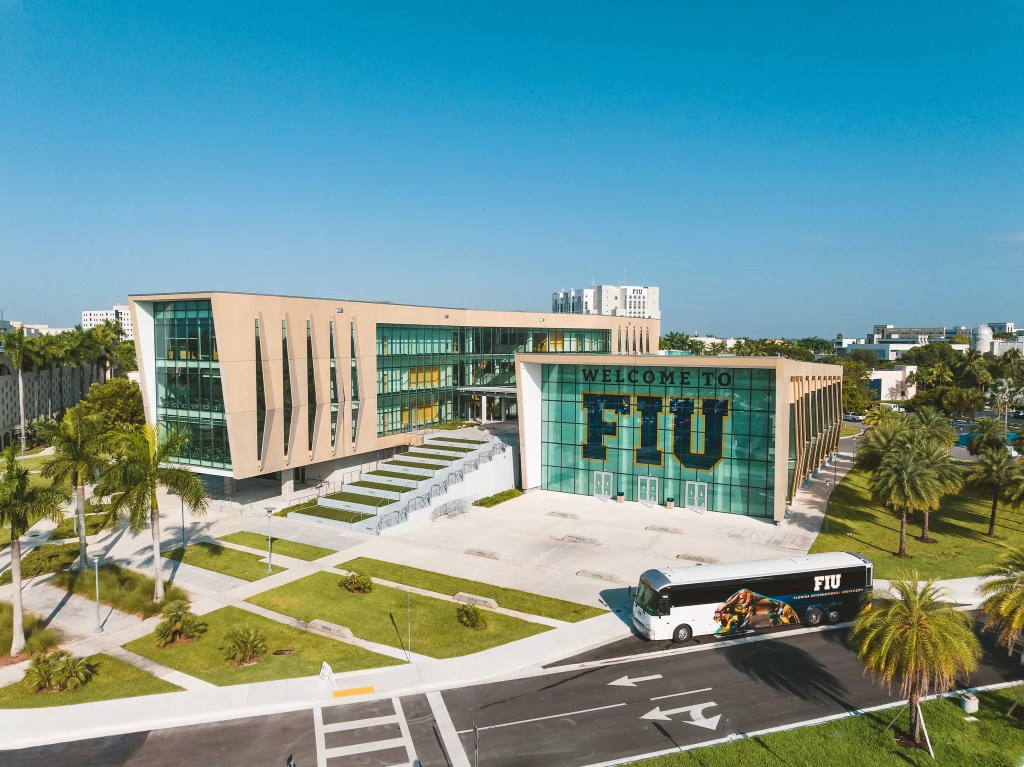 Photo of the main campus at Florida International University