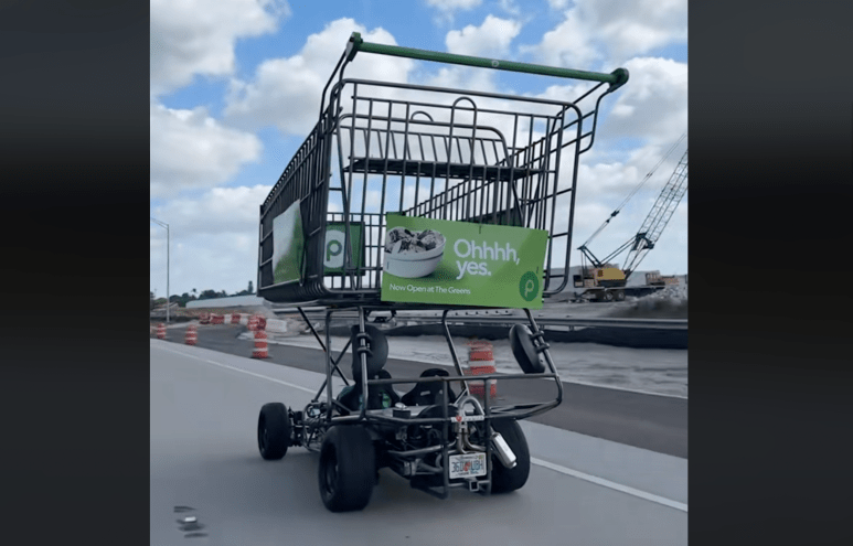 a shopping art