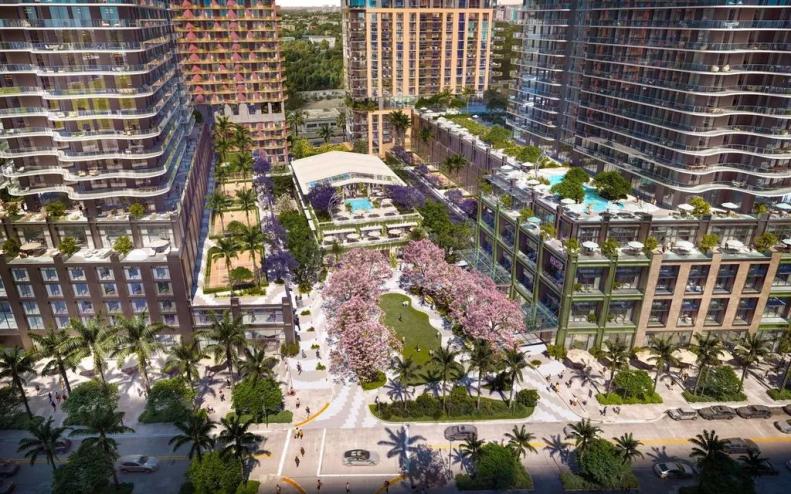 rendering of Midtown Park