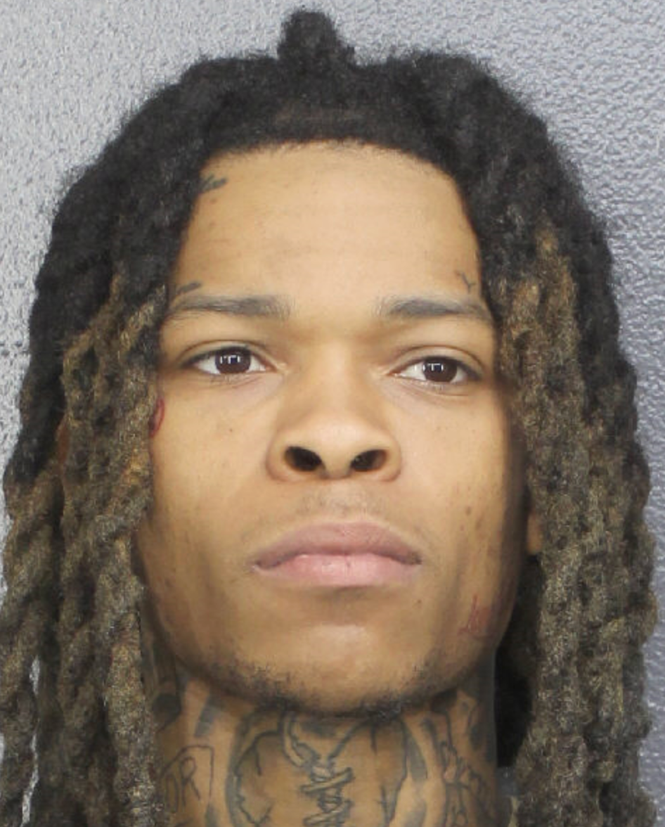 Close-up portrait of rapper YNW Bortlen.